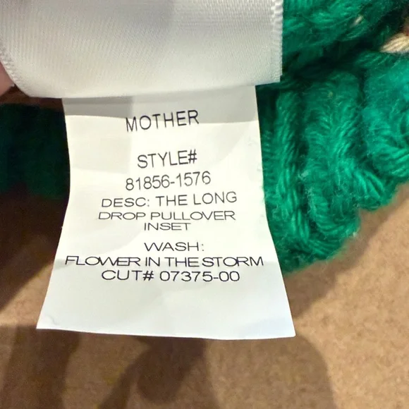 MOTHER Colorful Striped Crew Neck Sweater - Picture 2 of 5